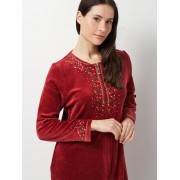Халат Romeo Life терракотовий велюр 4009-03